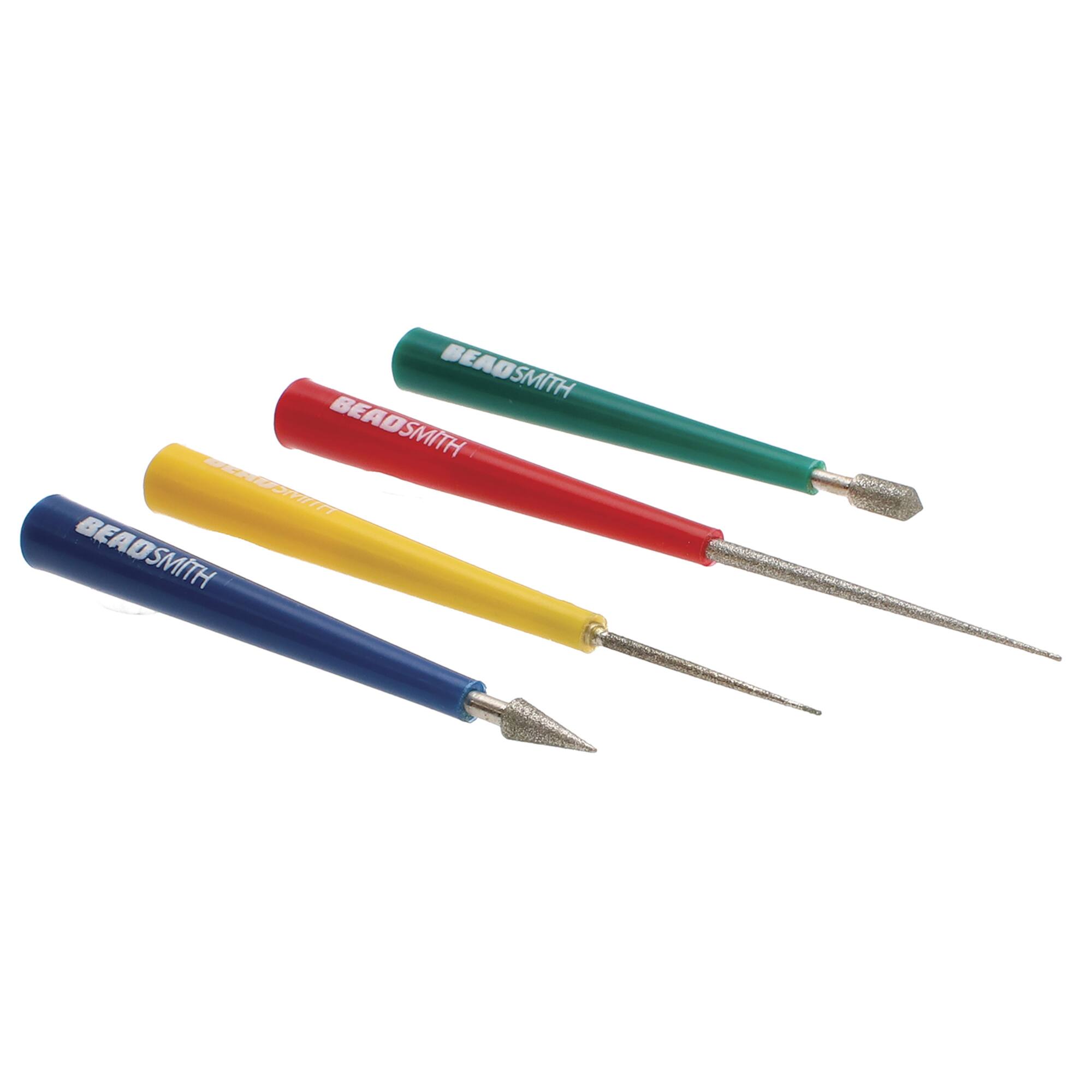 The Beadsmith® 4 Piece Bead Reamer Set